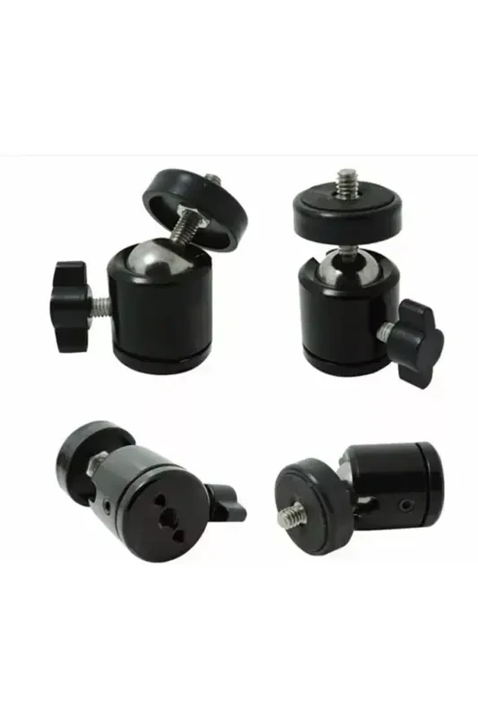 360 Degree Rotatable Metal Joint Apparatus for Tripod SLR Camera and Ring Light-360 ROTARY HEAD - 3