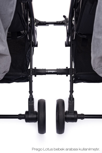 360 Degree Rotating Dual Direction Separable and Connectable Twin Stroller - 3