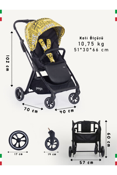 360 Degree Rotating Dual Direction Separable and Connectable Twin Stroller - 8