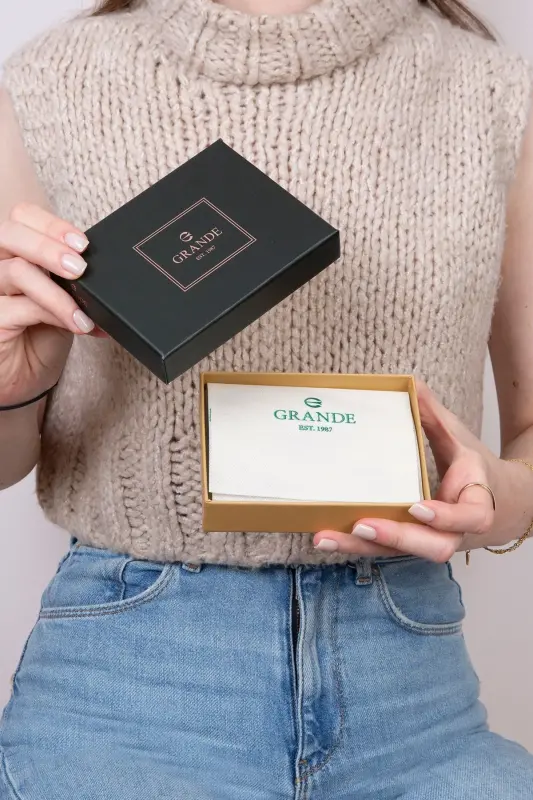 3607 Genuine Real Leather Women Men Card Holder Wallet Yellow-Flother Yellow - 8