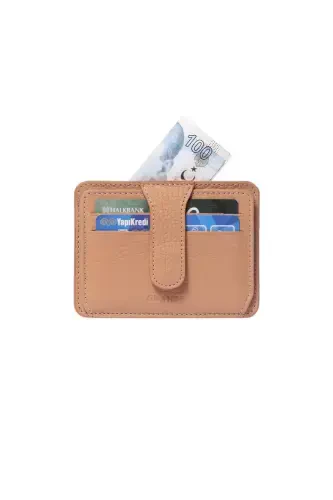 3607 Натуральная Кожа Женский Мужской Картхолдер Кошелек Печенье-Флотер Печенье - 3