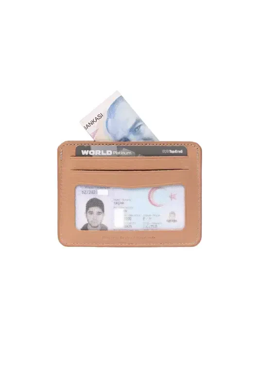 3607 Натуральная Кожа Женский Мужской Картхолдер Кошелек Печенье-Флотер Печенье - 4