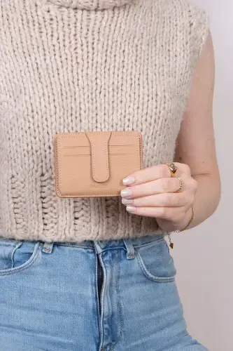 3607 Натуральная Кожа Женский Мужской Картхолдер Кошелек Печенье-Флотер Печенье - 6