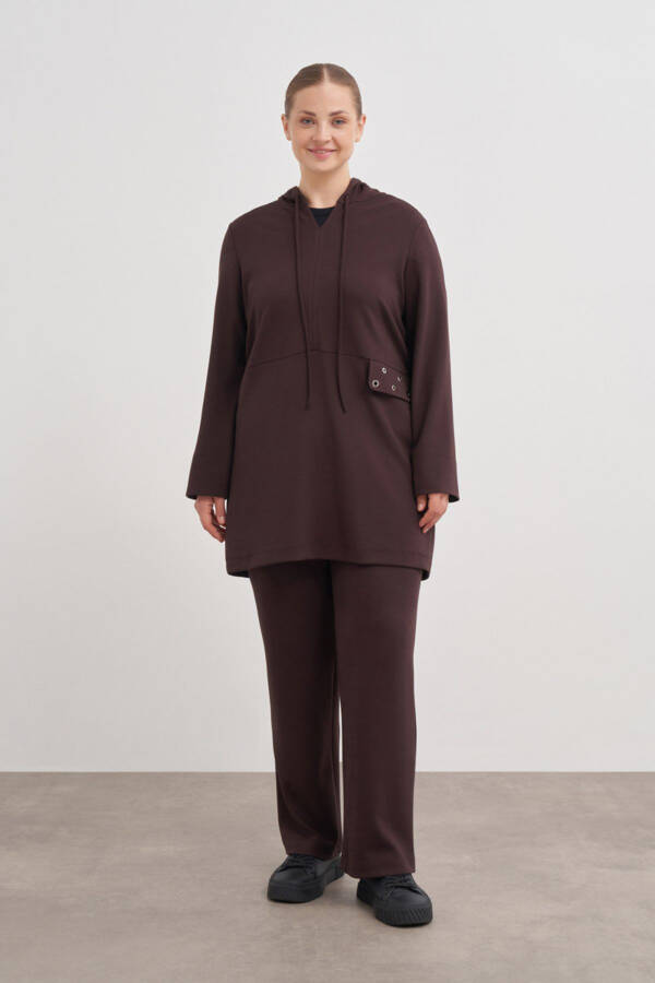 3647112 Beli Lastikli Pantolon - 1