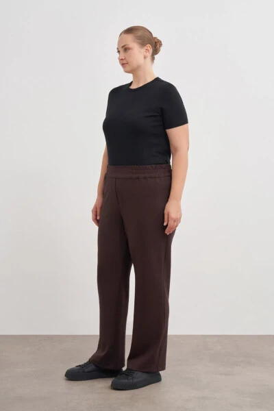 3647112 Beli Lastikli Pantolon - AKER (1)