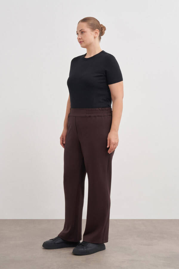 3647112 Beli Lastikli Pantolon - 2