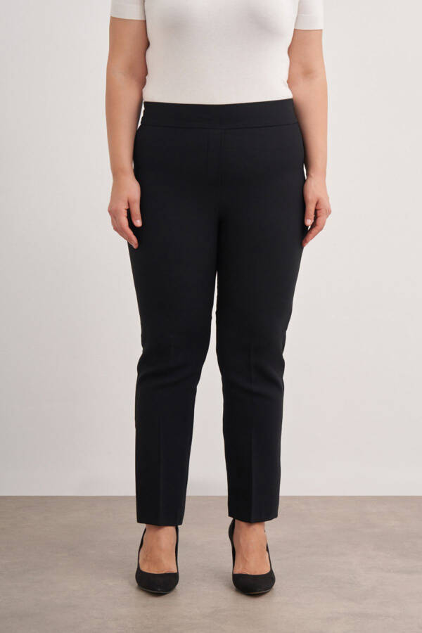 3649112 Арка Белый Ластичный Брюки - 3