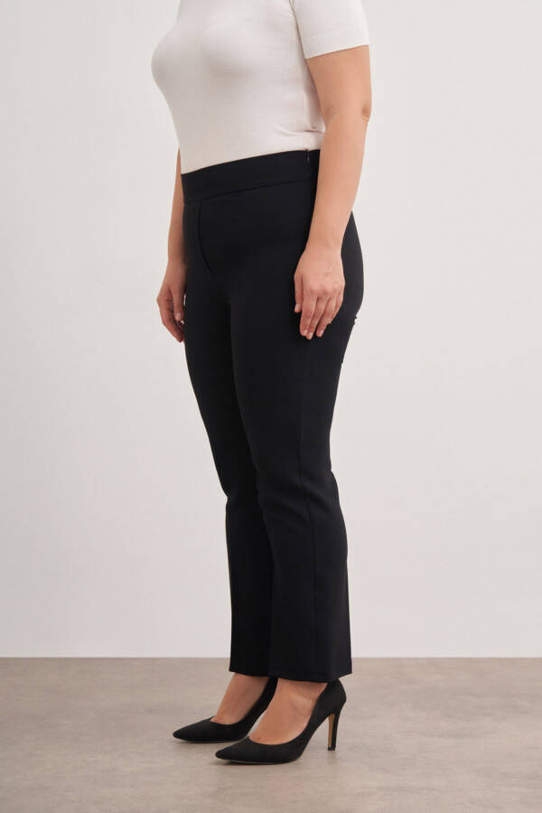 3649112 Арка Белый Ластичный Брюки - 4