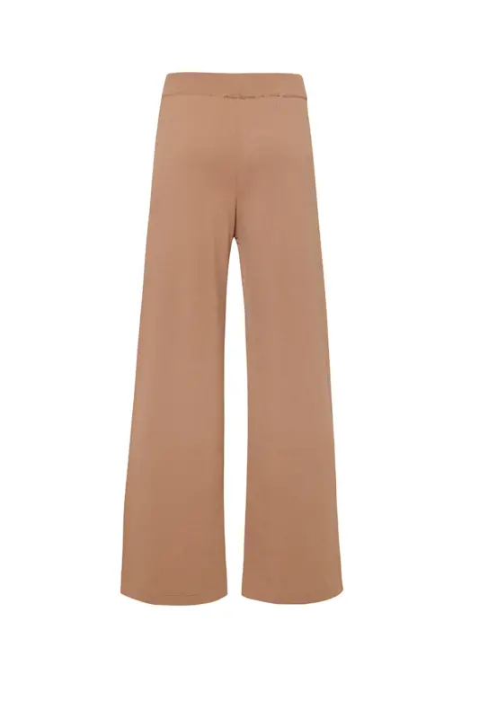 3653111 Rayon Knit Pants-Tan - 3