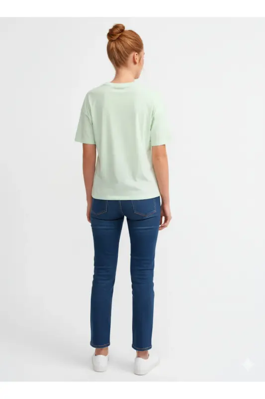 3683 Basic T-Shirt-A.Çağla-A: ÇAĞLA - 2