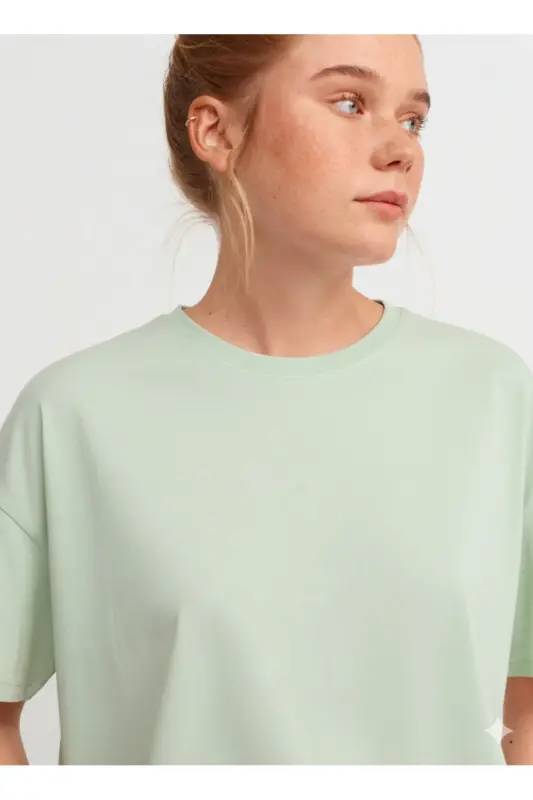 3683 Basic T-Shirt-A.Çağla-A: ÇAĞLA - 4