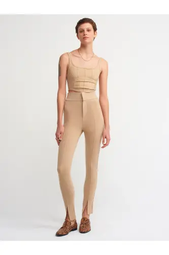 3793 Corset Top-camel-Camel - 4