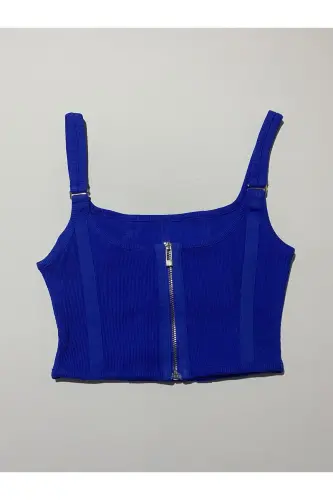 3793 Corset Top-Dark Sax-DARK SAX - DILVIN (1)