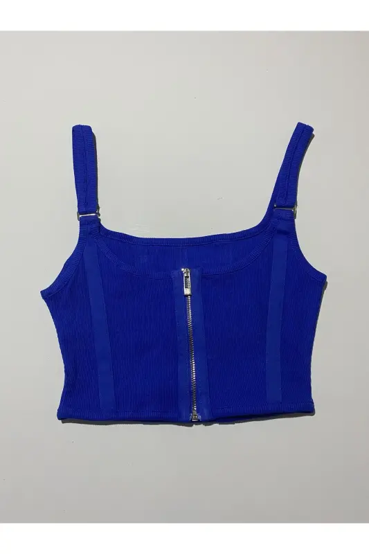 3793 Corset Top-Dark Sax-DARK SAX - 2