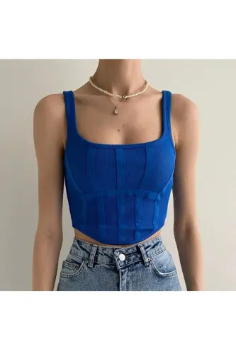 3793 Corset Top-sax-Sax 