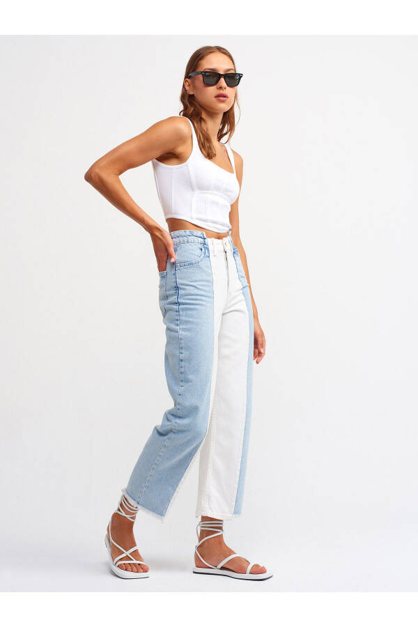 3793 Korse Top-Beyaz-Beyaz - 23