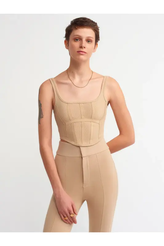 3793 Korse Top-camel-Camel - DILVIN
