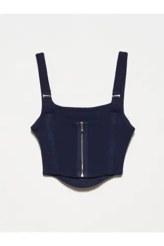 3793 Korse Top_lacivert-lacivert - DILVIN (1)