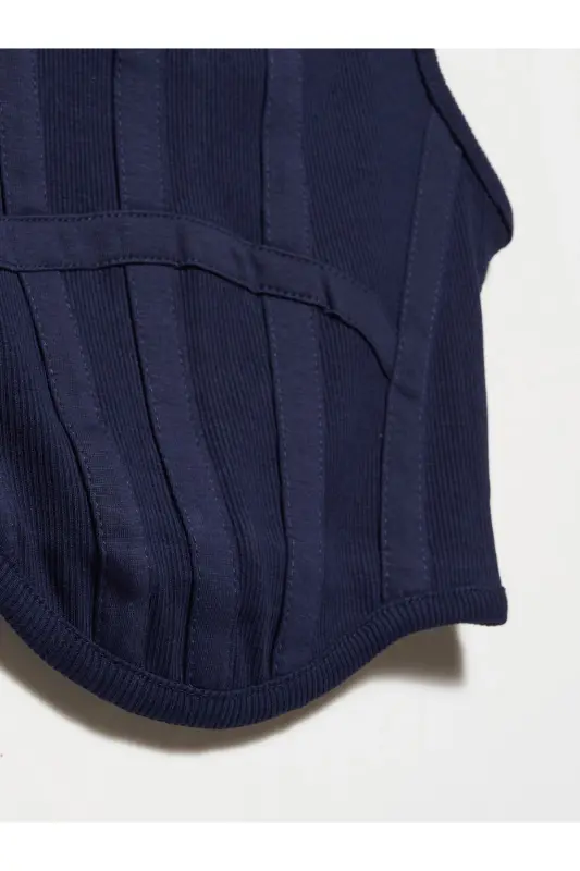 3793 Korse Top_lacivert-lacivert - 3