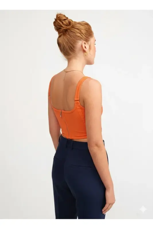 3793 Korse Top - oranj-Turuncu - 3