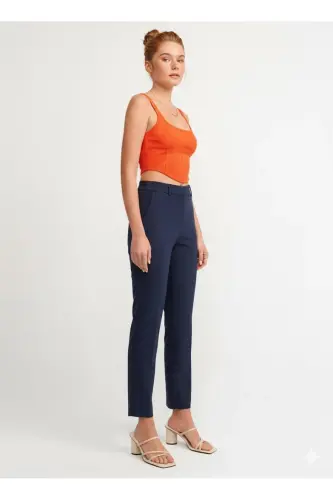 3793 Korse Top - oranj-Turuncu - DILVIN (1)