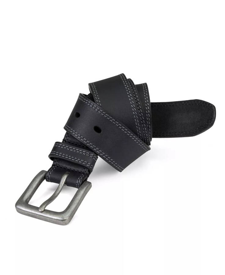 38mm Boot Leather Belt Black - 2