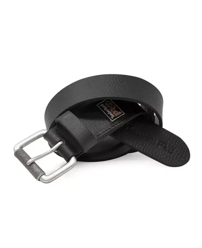 38mm Rubber Patch Belt - Black - 1