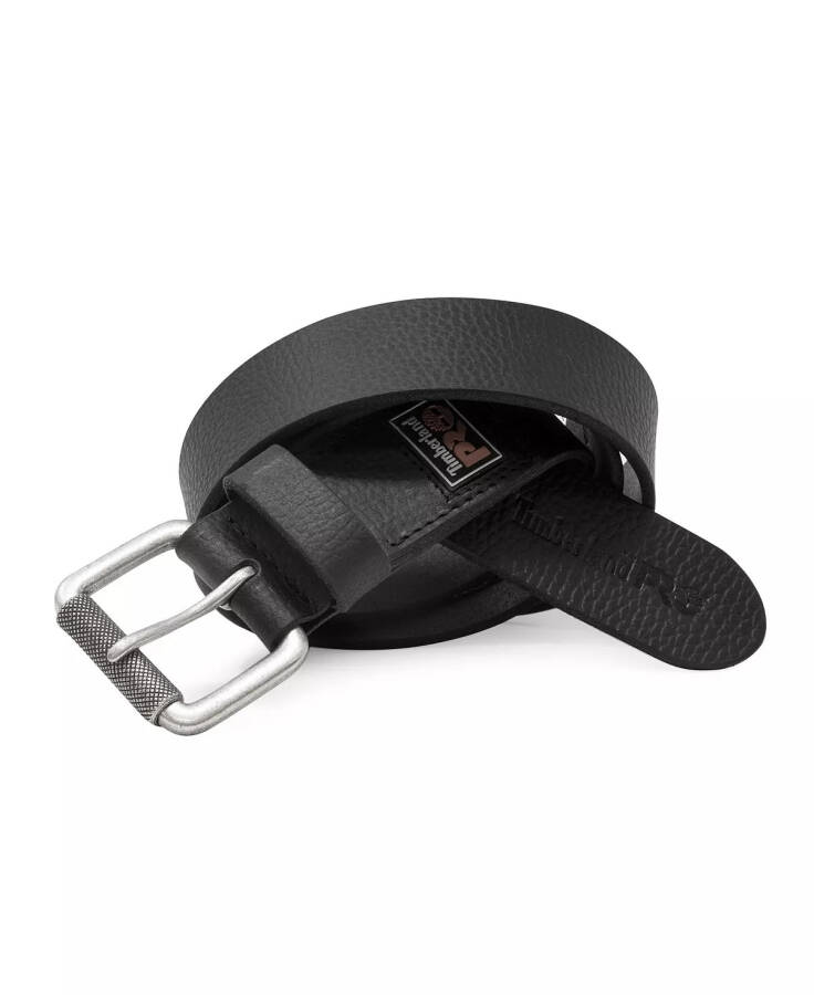 38mm Rubber Patch Belt Black - 1