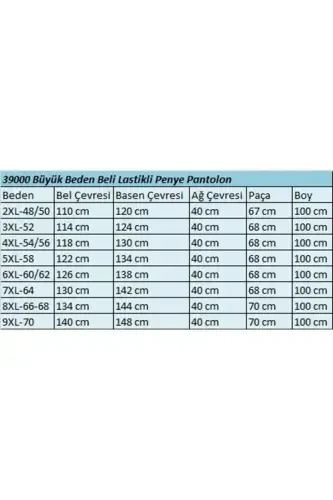 39000 Большой Размер Брюки Трикотажные С Высокой Посадкой На Резинке С Широкими Штанинами - Сливовый - BÜYÜKBEDENIZ (1)