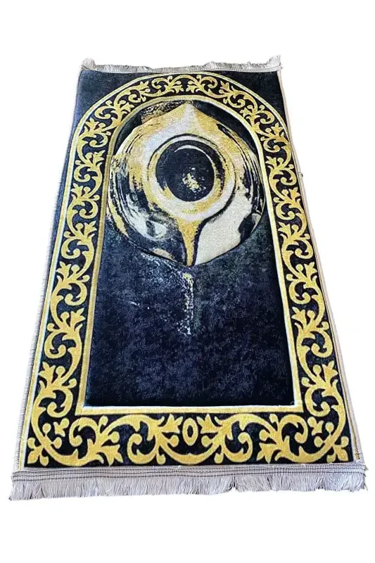 3cm Thick Sponge Soft Prayer Rug Dowry Hacerül Esved Prayer Rug Does Not Hurt Knees-HASVET - CARPETELLA