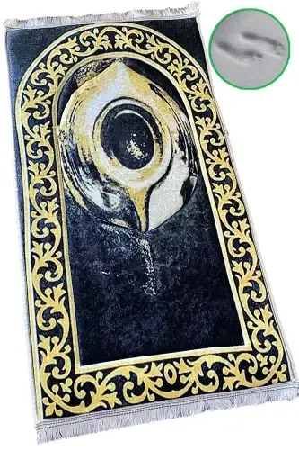 3cm Thick Sponge Soft Prayer Rug Dowry Hacerül Esved Prayer Rug Does Not Hurt Knees-HASVET - CARPETELLA (1)