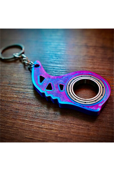 3D Dual Color Karambit Keychain - 2