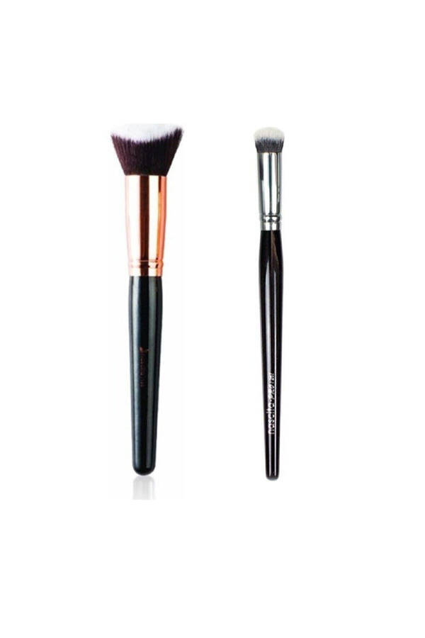 3D Foundation Brush 0150 + Round Concealer Brush 0267 - 1