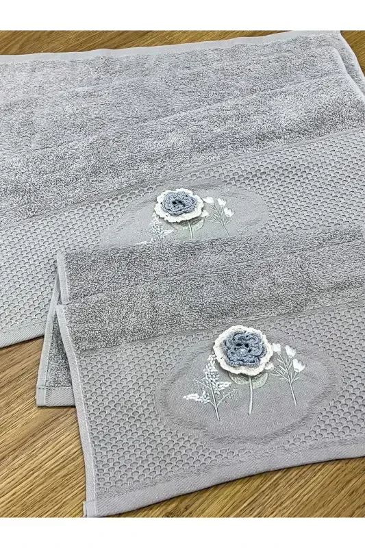 3d Gullar kashtasi bilan bezatilgan qutidagi sep 1 dona 50x90 El - 4