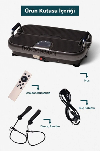 Plus Model Yüksek Titreşimli Egzersiz Ve Spor Cihazı - Kondisyon Ve Spor Aleti - 7