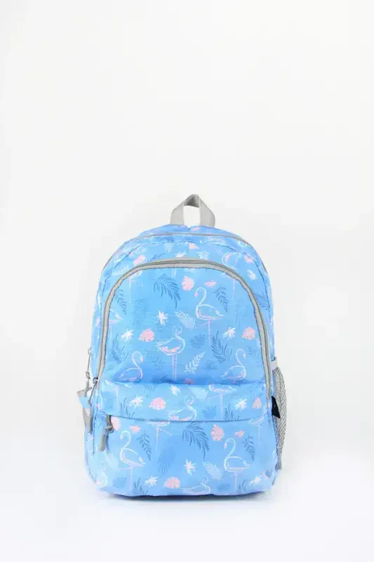 3'li Maktab Sumkasi To'plami Moviy Flamingo /plcan2079.319-Flamingo Moviy - 2