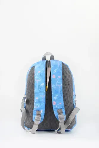 3'li Maktab Sumkasi To'plami Moviy Flamingo /plcan2079.319-Flamingo Moviy - 4