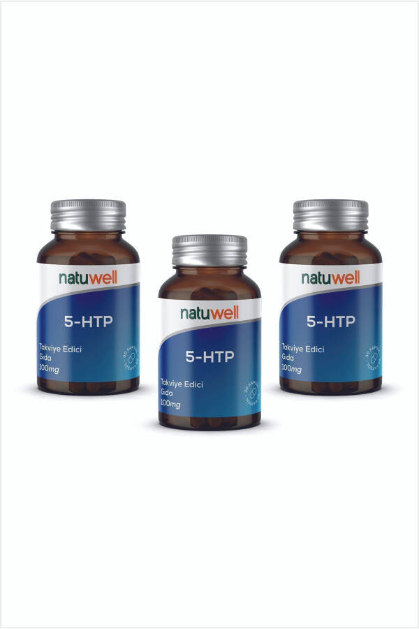 3'lü Natuwell 5-HTP 100 mg Takviye Edici Gıda 30 Kapsül - 2