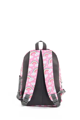 3'lü Okul Çanta Seti Açık Pembe Gökkuşağı /plcan2079.361 - Pembe Gökkuşağı - 5
