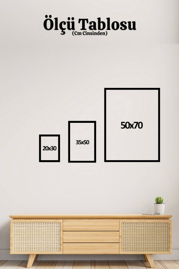 3lü Tablo Dekoratif Tablo Mutfak Duvar Tablosu Seti Yatak Odası Tablo Seti Salon Tablo Modern Tablo - 2