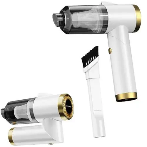 3-in-1 Mini Wireless Car Vacuum Cleaner - Multi-Function Car Vacuum Cleaner, Car Accessories For Men, USB-C Charged, Compact & Portable, Cordless Car Vacuum, Wireless Handheld Car Vacuum Cleaner - 1