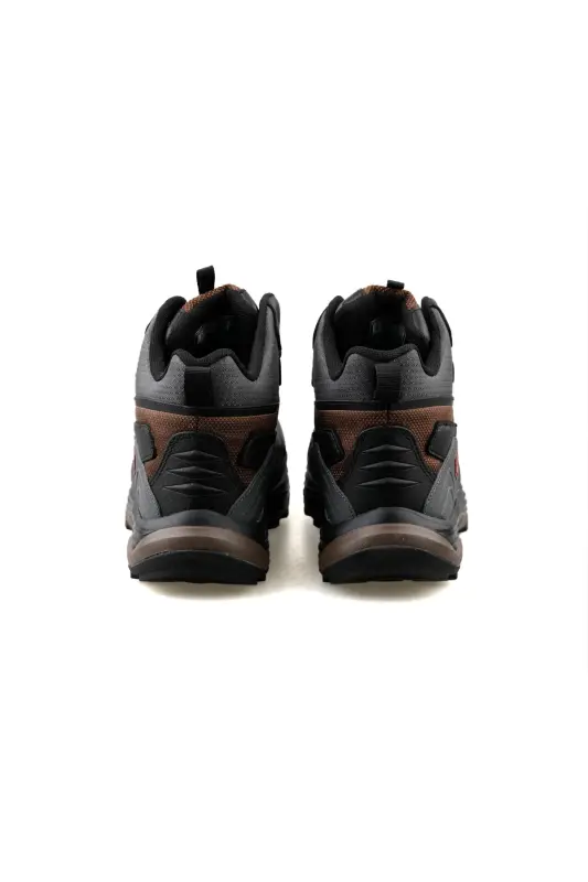 3W Burk 3Pr Erkek Trekking Bot Ve Ayakkabısı 101386636 Gri-86636 - 4