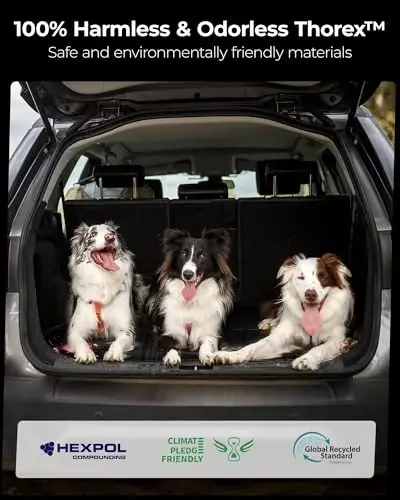 3W Cargo Liner Range Rover Sport 2014-2022 uchun mos, TPE barcha ob-havo sharoitiga moslashtirilgan yukxona gilami Range Rover Sport to'liq komplekt avtomobil gilamlari, qora 