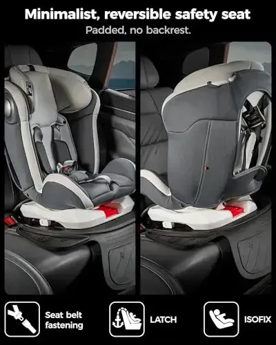 3W Durable TPE Black Floor Mats, Custom Fit for Range Rover/Land Rover Evoque 2011-2019 (Not for Convertible), 1st & 2nd Row All-Weather Vehicle Mat Set - 5