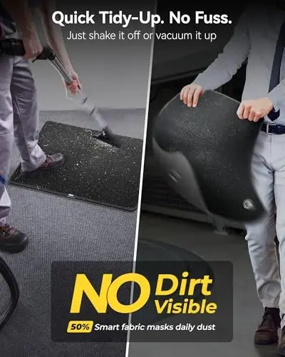 3W Floor Mats & Carpet fit for Porsche Macan(2014-2025 2026), 1st & 2nd Row TPE All-Weather Custom Fit Car Liner, Black - 3