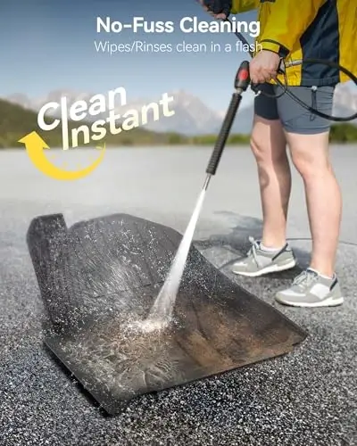 3W Floor Mats Fit Porsche Cayenne 2019-2025 2026 (5 PCS), TPE All Weather Custom Fit Floor Liner for Porsche Cayenne 1st and 2nd Row 5 PCS Car Mats, Black - 3