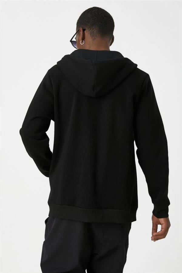 3wam70057mk Black 999 Men's Cotton Jersey Sweatshirt - 4