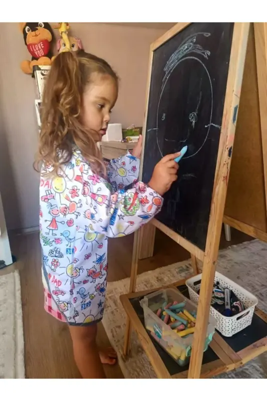 4-7 лет Детский непромокаемый костюм с длинными рукавами - 1