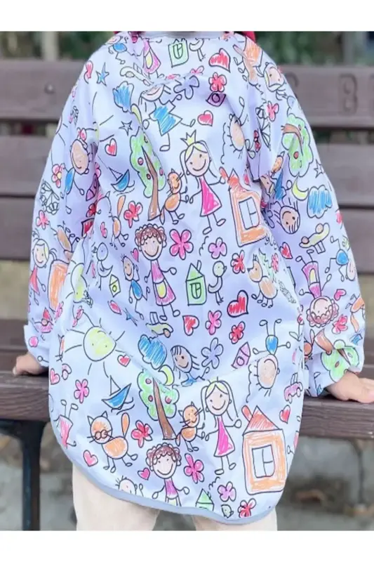 4-7 Years Old Family Waterproof, Long-Sleeved Children's Faa - 3