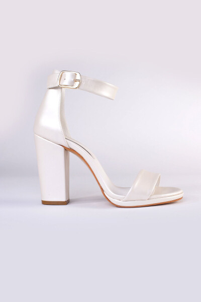 4-97407 10cm Single Strap Bridal Shoes - 2